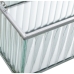 Doos-Juwelenkistje Alexandra House Living Grijs Kristal 21 x 9 x 13 cm