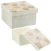 Set decoratieve dozen Alexandra House Living Parelmoer 2 Onderdelen