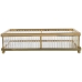 Schale Alexandra House Living Gold Kristall Eisen 30 x 7 x 18 cm