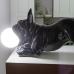 Bureaulamp Alexandra House Living Zwart Acryl Plastic Melamine 47 x 23 x 20 cm Hond