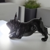 Bordslampa Alexandra House Living Svart Akryl Plast Melamin 47 x 23 x 20 cm Hund