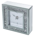 Bordur Alexandra House Living Grau Kristall Spiegel 14 x 14 x 4 cm