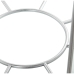 Side table Alexandra House Living Silver 63 x 61 x 63 cm