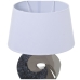 Lampa stołowa Alexandra House Living Czarny Szary Wielokolorowy Srebrzysty Ceramika 40 W 32 x 44 x 20 cm