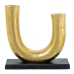 Candle Holder Alexandra House Living Gold Aluminium 21 x 8 x 20 cm