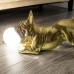 Desk lamp Alexandra House Living Gold Golden Acrylic Plastic Melamin 47 x 23 x 20 cm Dog