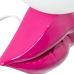 Lampe de bureau Alexandra House Living Rose Acrylique Plastique Mélamine 19 x 23 x 13 cm Lèvres