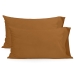 Pillowcase HappyFriday BASIC Terracotta 50 x 75 cm 2 Pieces