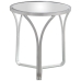 Table d'appoint Alexandra House Living Transparent Argenté 54 x 59 x 54 cm