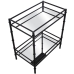 Mesa de apoio Alexandra House Living Preto 54 x 60 x 34 cm