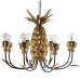 Deckenlampe Alexandra House Living Gold Metall 40 W 63 x 91 x 63 cm