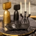 Candelabro Alexandra House Living Gris Aluminio 18 x 21 x 17 cm