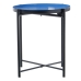 Tavolo aggiuntivo Alexandra House Living Azzurro Nero 50 x 52 x 50 cm