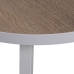 Jeu de 3 tables Alexandra House Living Blanc Marron Bois 38 x 51 x 38 cm