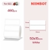 Nastro per Stampante a Matrice Originale NIIMBOT A2A88188601 Bianco