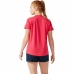 Women’s Short Sleeve T-Shirt Asics Core Crimson Red