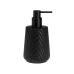 Soap Dispenser Versa Black Resin Minimalist 9 x 17 x 9 cm