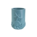 Toothbrush Holder Versa Blue Resin 8 x 10,5 x 8 cm Starfish