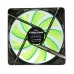 Ventilador de Caja Nox NXCFAN120LG Verde Negro/Verde