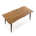 Centre Table Versa Malika PVC Metal MDF Wood 80 x 75 x 160 cm