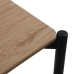 Tafel met vier stoelen Versa PVC Metaal Hout MDF 70 x 75 x 110 cm