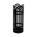 Umbrella stand Versa Black 19 x 49 x 19 cm