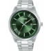 Horloge Heren Lorus RH929RX9 Groen Zilverkleurig