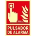 Schild Normaluz No utilizar en caso de incendio PVC