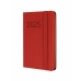 Agenda Finocam FLEXI Vermelho Mini 8,2 x 12,7 cm 2025 Lisa