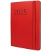 Agenda Finocam FLEXI Rouge A5 14,8 x 21 cm 2025 Lisse