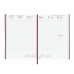 Agenda Finocam DYNAMIC MILANO Y11 Bordeaux 16,5 x 24 cm 2025