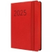 Agenda Finocam FLEXI Vermelho 11,8 x 16,8 cm 2025 Lisa