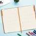 Agenda Finocam FLEXI Bleu A5 14,8 x 21 cm 2025 Lisse