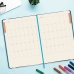 Agenda Finocam FLEXI Nero A5 14,8 x 21 cm 2025 Liscia