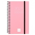 Agenda Finocam OPAQUE Rosa Mini 7,9 x 12,7 cm 2025