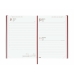 Agenda Finocam DYNAMIC MILANO Y10 Bordeaux A5 14 x 20,4 cm 2025