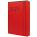 Agenda Finocam FLEXI Rouge A5 14,8 x 21 cm 2025 Lisse