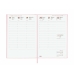 Agenda Finocam DYNAMIC LONDON Y10 Cor de Rosa A5 14 x 20,4 cm 2025