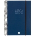 Agenda Finocam OPAQUE Azul 16,5 x 24,2 cm 2025