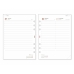 Agenda Finocam OPEN LEO.2 Negro 15,5 x 21,5 cm 2025