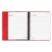 Agenda Finocam DUOBAND E10 Rood A5 15,5 x 21,2 cm 2025 Schrijfblok