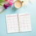 Agenda Finocam DESIGN COLLECTION 11,7 x 18,1 cm 2025 Gebloemd