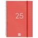 Agenda Finocam YEAR Vermelho A5 15,5 x 21,2 cm 2025