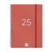 Agenda Finocam YEAR Rojo A5 15,5 x 21,2 cm 2025