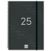 Agenda Finocam YEAR Nero A5 15,5 x 21,2 cm 2025