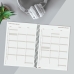 Agenda Finocam YEAR Nero A5 15,5 x 21,2 cm 2025