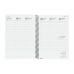 Agenda Finocam YEAR Noir A5 15,5 x 21,2 cm 2025