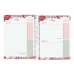 Agenda Finocam CLOE A5 15,5 x 21,2 cm 2025 Floreale