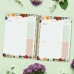 Agenda Finocam CLOE A5 15,5 x 21,2 cm 2025 Floral