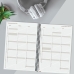 Agenda Finocam YEAR Negro 16,5 x 24,2 cm 2025